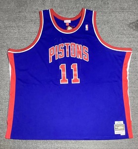 nba活塞队88-89赛季微笑刺客托马斯球衣