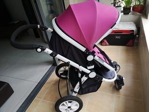 wikider婴儿推车,紫色实拍图,八成新,1379元入,家