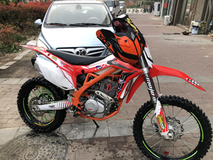 慢出波速尔m3双腔减震铝平叉改装尼比化油器前后刚换新轮胎 可