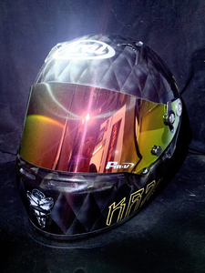 arai-科比纪念版画完成,头盔彩绘,个人版画定制,版画定制