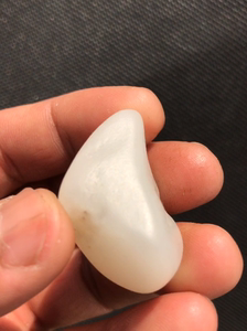 收藏级高货,新疆和田玉籽料,光白籽,白度高白一级白羊脂白玉