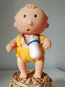 中古正版土豆娃娃,全胶皮的,发声功能坏掉了.售出不退不换,包