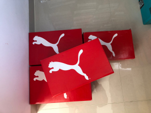 出售正品实体店闲置彪马鞋盒,保真