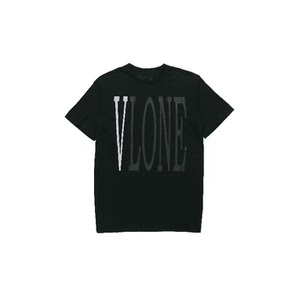 vlone 3m反光 大logo短袖t恤 情侣款 黑灰色送礼