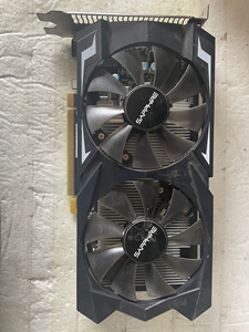 蓝宝石rx460 2g 双风扇 无需供电 一切功能正常使用