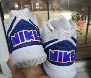 正品原盒 耐克kyrie 欧文5 笑脸黑人月黑魔法百家衣