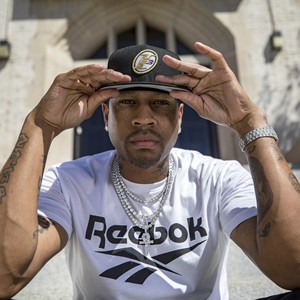 锐步正品艾弗森街头休闲套头衫卫衣长袖外套非eb兵人nba球衣