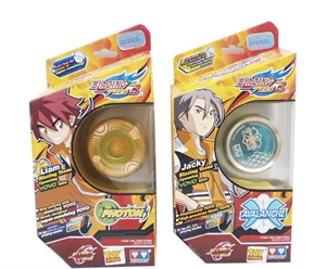 奥迪双钻火力少年王3悠悠球雪鳞锋x 海外版姚杰雪鳞峰x溜溜球