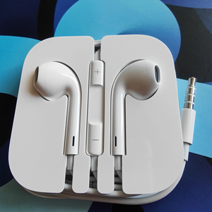 5圆头原装耳机原装耳机,苹果国行黑圈仅苹果设备用