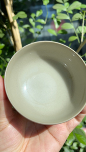 龙泉青瓷吴勇老师作品:米黄釉圆口主人杯,茶碗手工杯.全新带礼