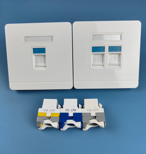 施耐德同款86型百千万兆网络模块面板超五类超六类网线信息插座