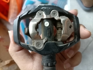 禧玛诺m530锁踏,装车用过时间不长,成色见图