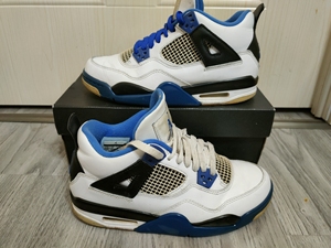 aj4赛车蓝白蓝