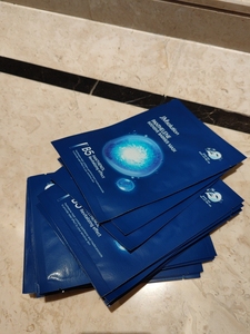 韩国jm水光深水炸弹面膜玻尿酸蓝色深层急救补水炸蛋b5保湿面