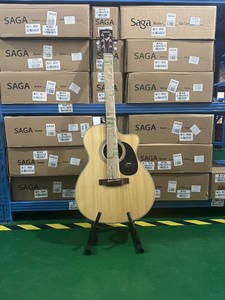 saga萨伽木吉他SF700单板面单民谣