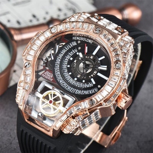 杰森斯坦森同款宇舶镶钻个性大表盘魔兽mp手表男