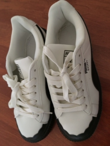 puma彪马官网女鞋蕾哈娜刘海花边鞋厚底增高松糕鞋休闲板鞋3