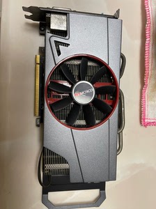 镭风hd6850 1g d5毒蜥版显卡,带一键超频按钮,带背