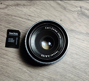 8斑马版镜头,镀膜蓝色的