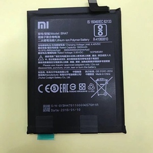 全新原装红米6pro小米售后电池 bn47 全新原装正品有温