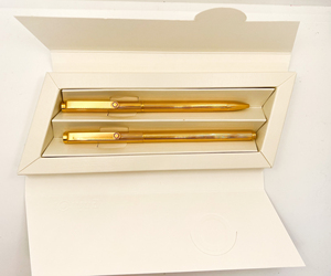 红环rotring圆珠笔签字笔镀金套装,二手商品,品相如图