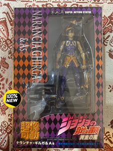 jojo超像可动 第五部 小飞机 纳兰迦 全新未拆 可包邮