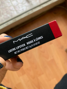 mac/魅可子弹头口红cockney少女草莓红502/3g