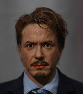 003人付款淘宝1/6 托尼 斯塔克 头雕 yk 钢铁侠 yelim 兵人配件 头雕