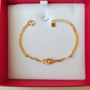 菜百首饰黄金手链