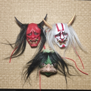 对马岛之魂奇谭模式1/6古代浪人日本武士兵人面具.标价是单个