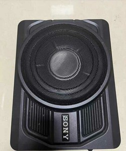 二手拆车索尼十寸最新款超薄低音炮,汽车音响 车载音响低音炮