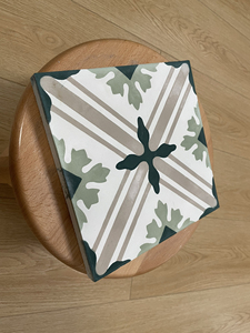 见南花手工花砖