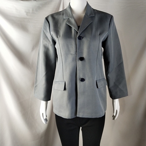 女士复古翻领有机玻璃纽扣西服.衣服几乎全新.品相极佳.喜欢的