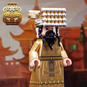 乐高第三方,乐宜乐,神话人仔,玉皇大帝,全新无损,要金色底座