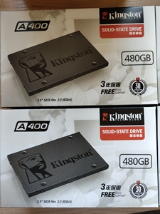 全新0通电 480g固态硬盘金士顿a400系列