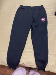 加拿大鹅运动裤