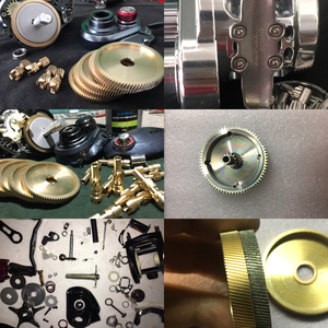 维修渔轮,出售达瓦水滴轮全系列齿轮