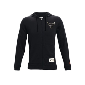 安德玛ua  rock强森牛头男子保暖健身训练运动夹克外套1