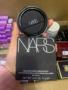 nars气垫 黑圆盒namsan粉一白替换芯,全新19.4批