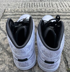 耐克 nike aj1白丝绸,.神仙白丝绸 太好看了 实物