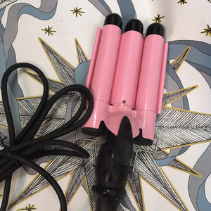 韩式蛋卷头懒人卷发棒25mm中大款 液晶屏控温 没怎么用卷棒