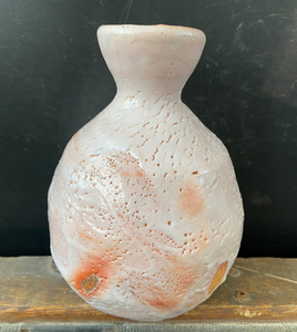 加藤孝造 志野烧人间国宝 口径约15cm  高度14cm