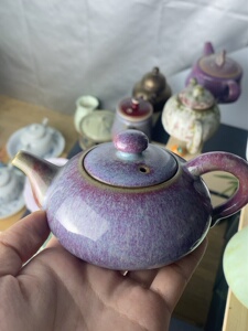 黄丽君老师均窑壶 直播工作室精品全新壶 入多了喜欢的可以联系