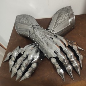 现货-板甲手套 盔甲 指环王 索伦之手 cosplay la