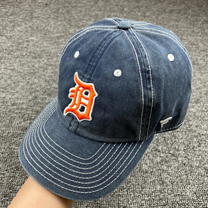 全新 mlb 底特律老虎队软顶水洗棒球帽 detriot t