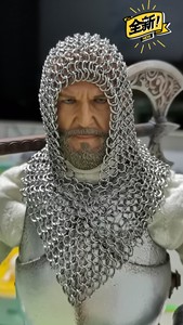 1:6 coomodel 十字军骑士 锁子甲头套十字军头盔