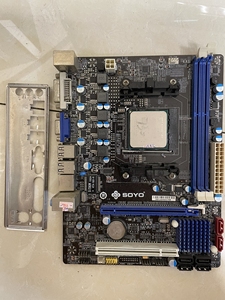 amd x4 730四核cpu加梅捷a58主板,正常使用无任