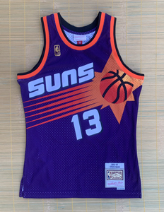 mitchellness mn nba 太阳队纳什球衣