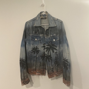 amiri 椰树牛仔外套 高街 夹克