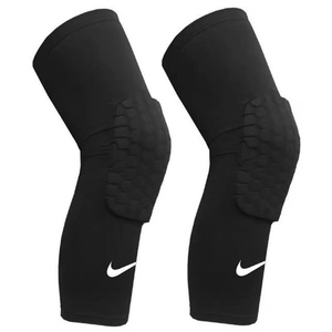 nike耐克篮球护膝蜂窝防撞专业长款篮球装备运动膝盖护具全套